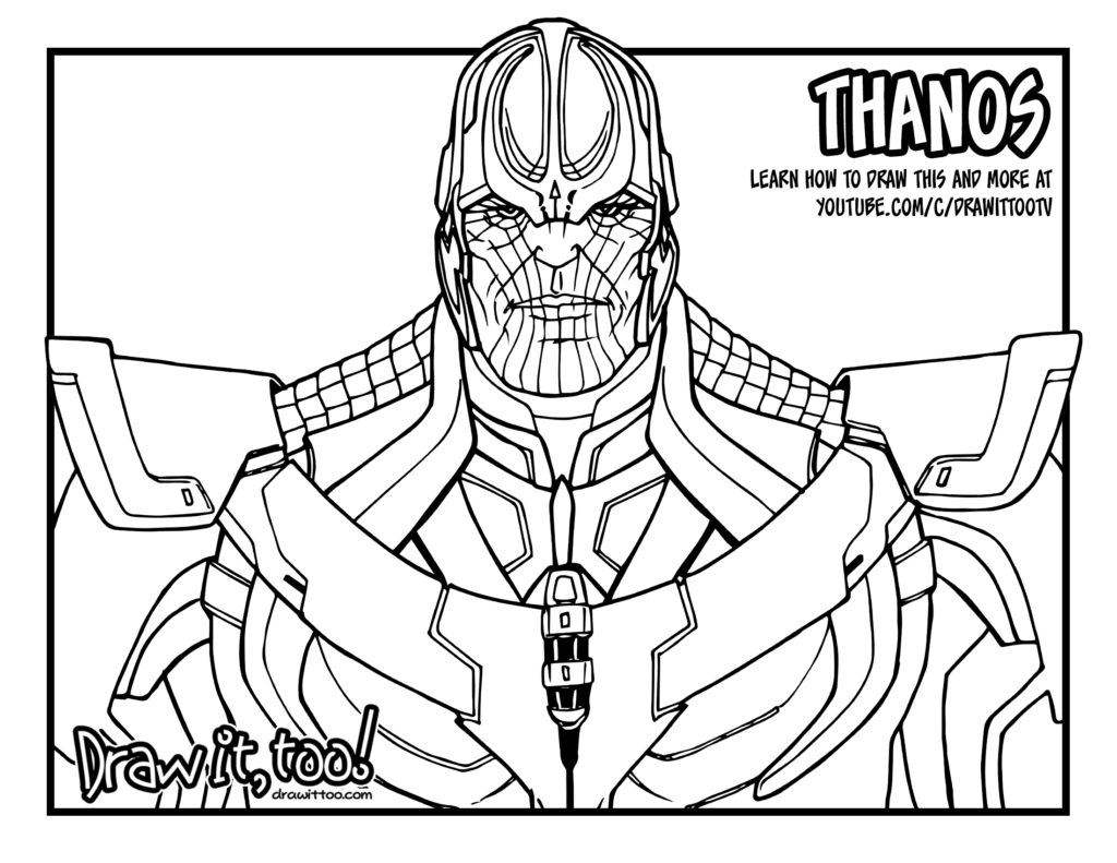 Thanos (Marvel Cinematic Universe) | Draw it, Too!