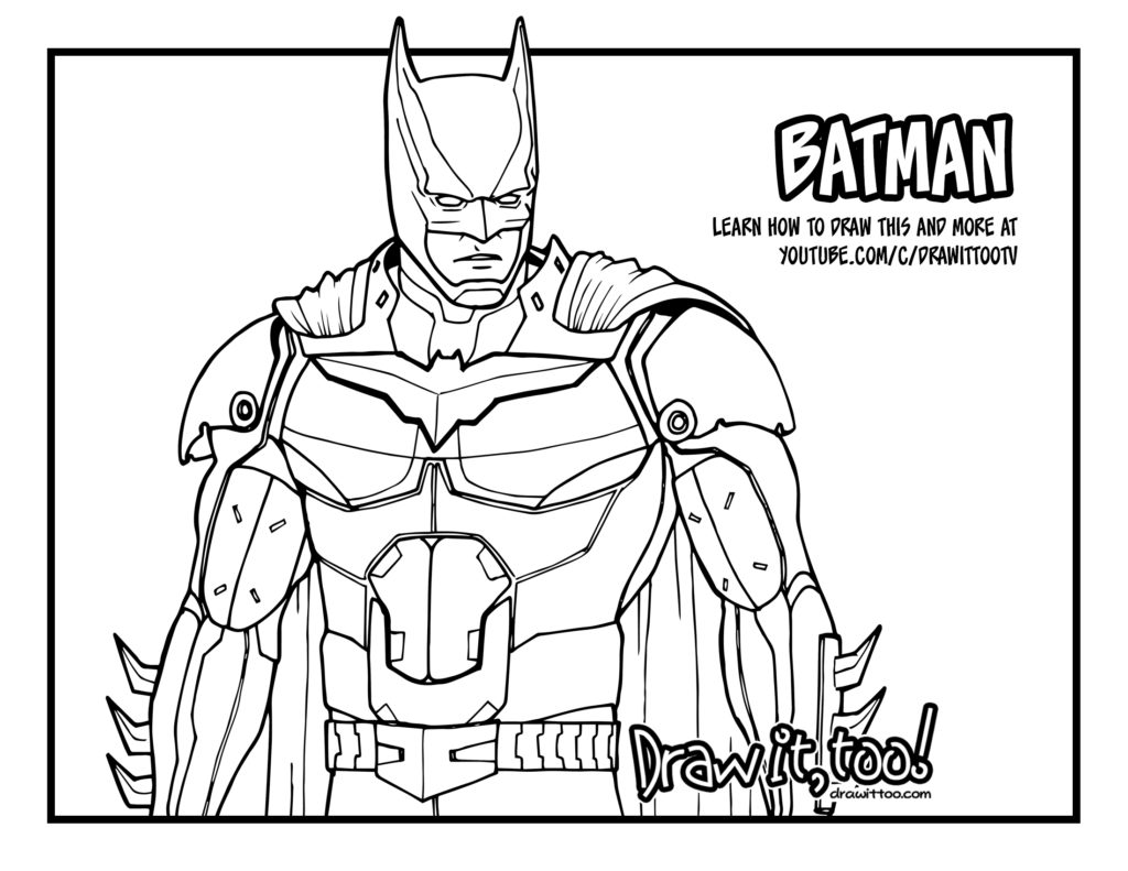 Injustice Batman Drawing