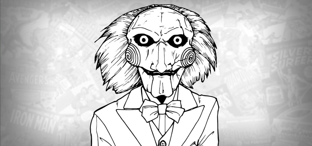 How to Draw BILLY THE PUPPET (Saw) Drawing Tutorial | Draw it, Too!