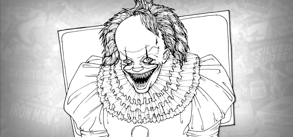 How To Draw Pennywise Easy