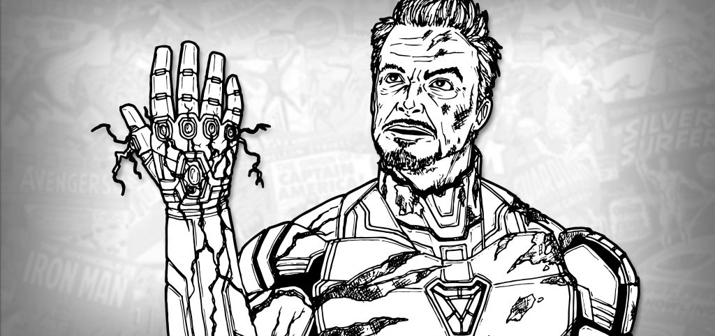 How to Draw IRON MAN (Avengers: Endgame) Drawing Tutorial | Draw it, Too!